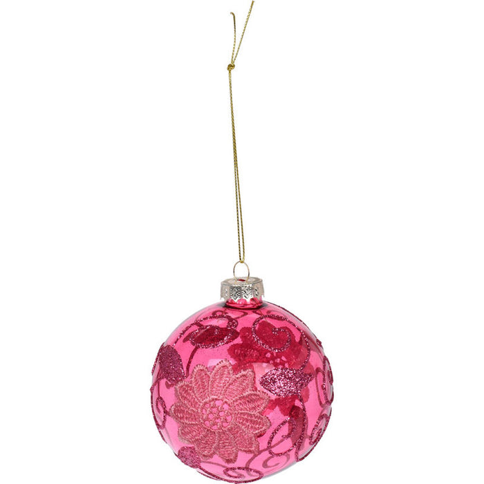 КОЛЕДНА ТОПКА 8CM HOME & STYLING ABR521880