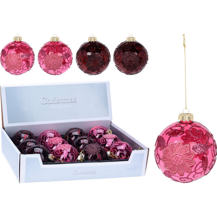 КОЛЕДНА ТОПКА 8CM HOME & STYLING ABR521880