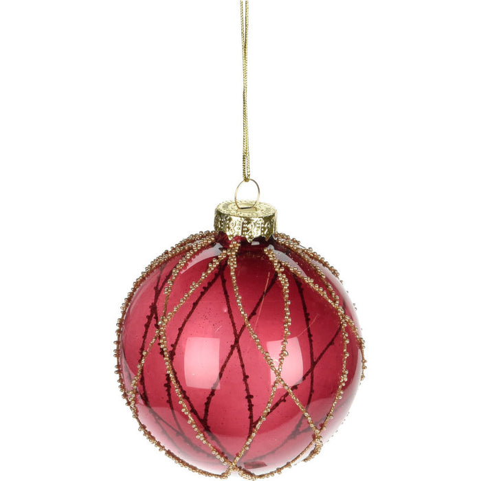 КОЛЕДНА ТОПКА 8CM HOME & STYLING ABR523030