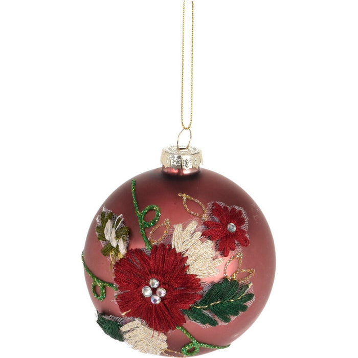 КОЛЕДНА ТОПКА 8CM HOME & STYLING ABT620250