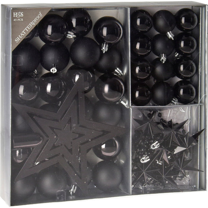 КОМПЛЕКТ КОЛЕДНИ ТОПКИ И ДЕКОРАЦИЯ 45БР HOME & STYLING CAN219540