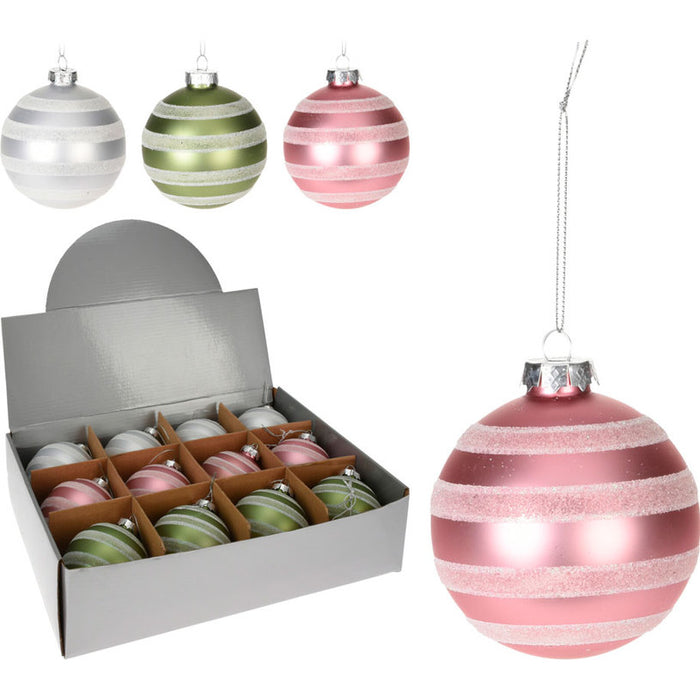 КОЛЕДНА ТОПКА 8CM HOME & STYLING ABR522820