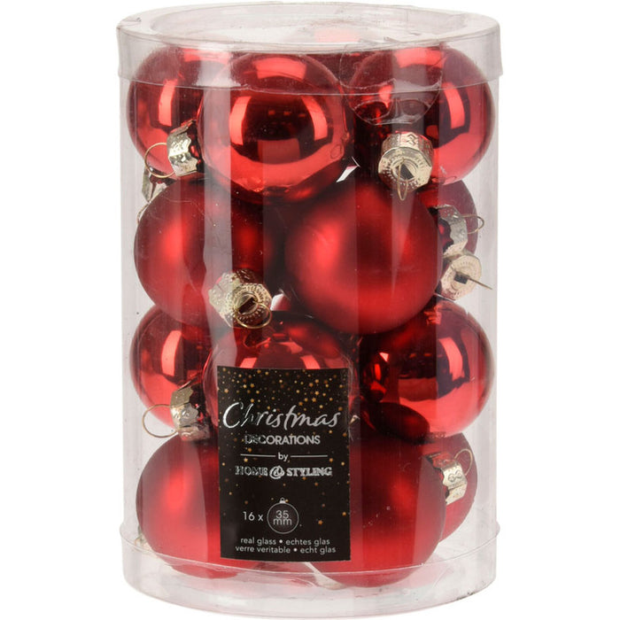 КОМПЛЕКТ КОЛЕДНИ ТОПКИ 16БР 3.5CM HOME & STYLING ABR700520/ARB102020