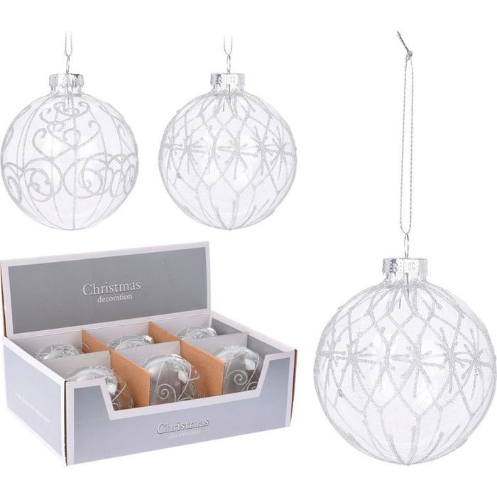 КОЛЕДНА ТОПКА 12CM HOME & STYLING ACT407030