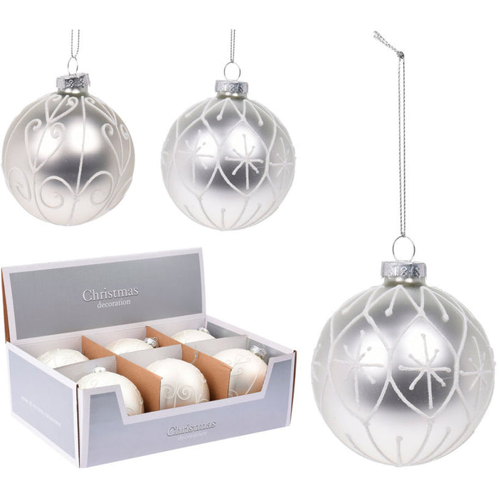 КОЛЕДНА ТОПКА 12CM HOME & STYLING ACT407040