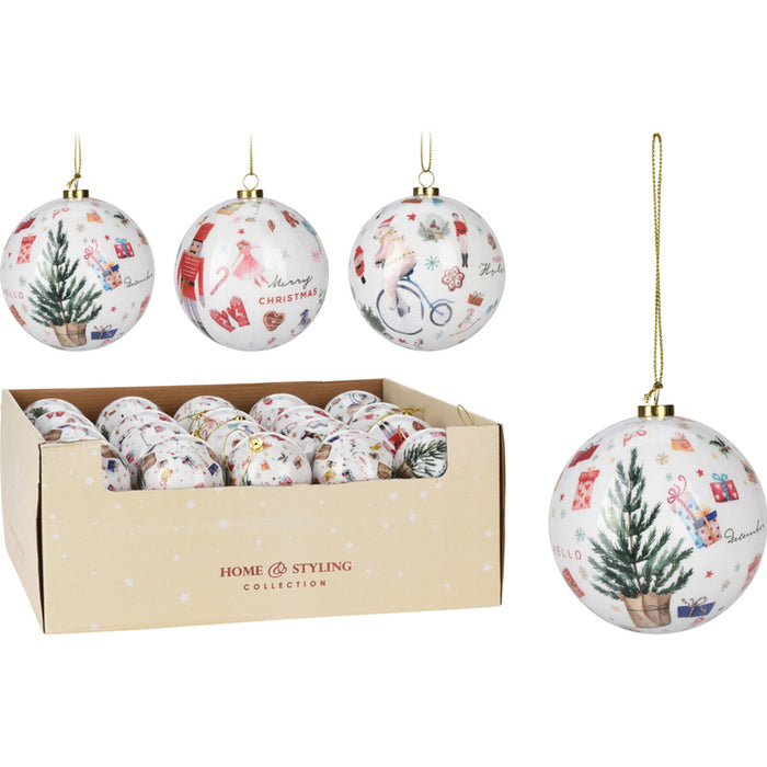 КОЛЕДНА ТОПКА 8CM HOME & STYLING