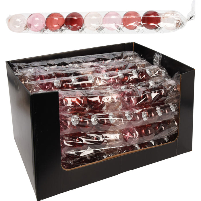 КОМПЛЕКТ КОЛЕДНИ ТОПКИ 9БР 6СМ HOME & STYLING ACS105110