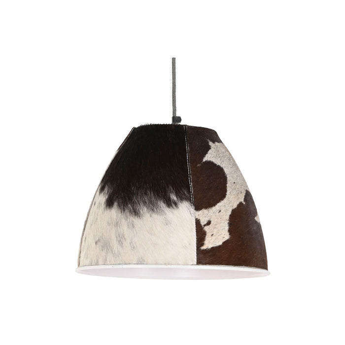 Полилей Home ESPRIT Кожа Метал 34 x 34 x 28 cm