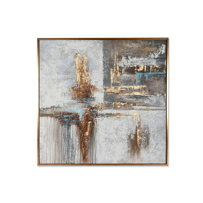 Картина Home ESPRIT Абстрактен Модерен 131 x 4 x 131 cm