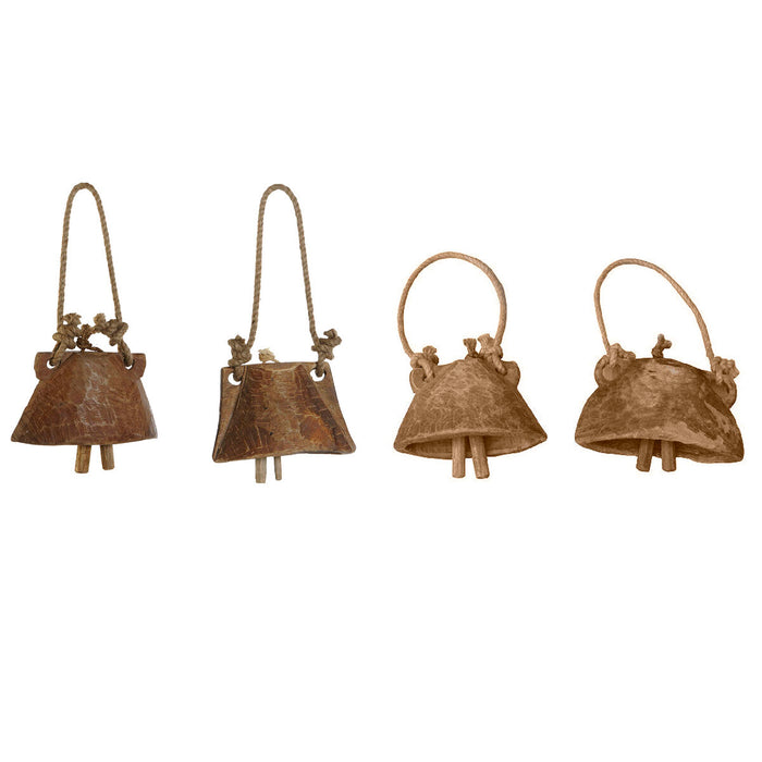 Декоративна фигурка Home ESPRIT Естествен 20 x 7 x 13 cm (4 броя)