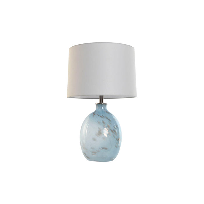 Настолна лампа Home ESPRIT Син Бял Кристал 50 W 220 V 40 x 40 x 66 cm