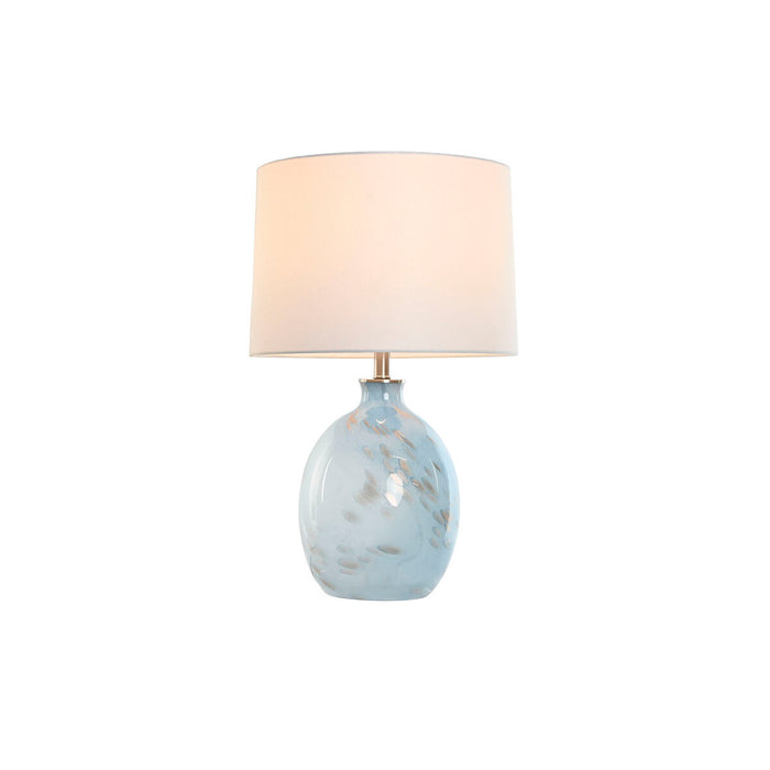 Настолна лампа Home ESPRIT Син Бял Кристал 50 W 220 V 40 x 40 x 66 cm