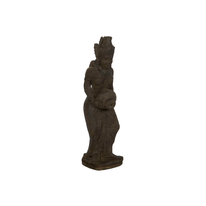 Декоративна фигурка Home ESPRIT Тъмно сив 28 x 25 x 100 cm
