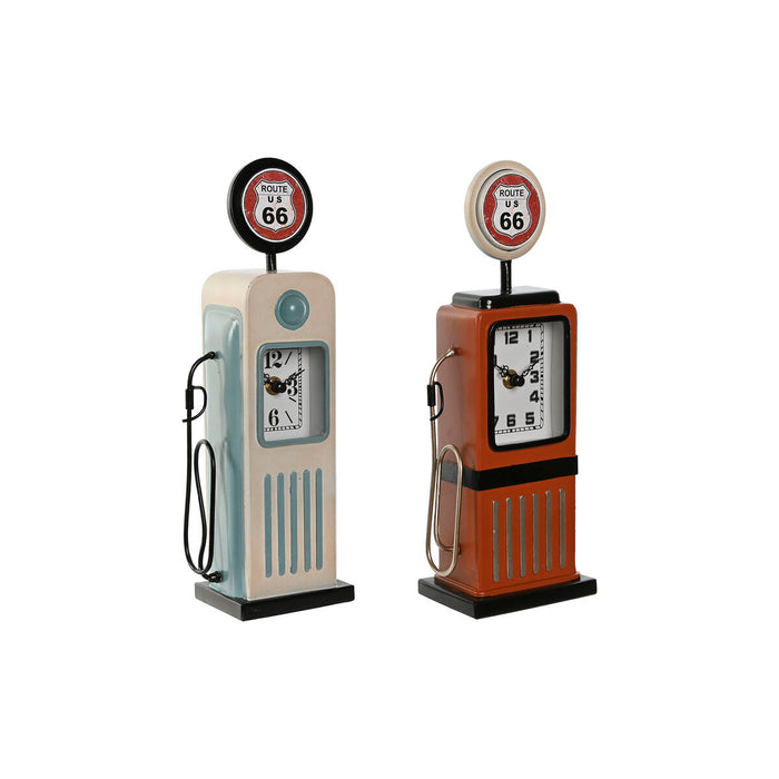 Lauakell Home ESPRIT Син Оранжев Vintage gasolinera (2 броя)