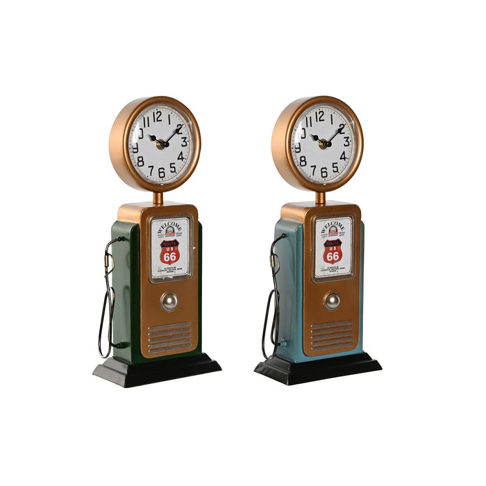 Lauakell Home ESPRIT Зелен Оранжев Vintage gasolinera (2 броя)