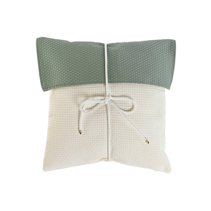 Възглавница Home ESPRIT Бял Зелен 45 x 10 x 45 cm