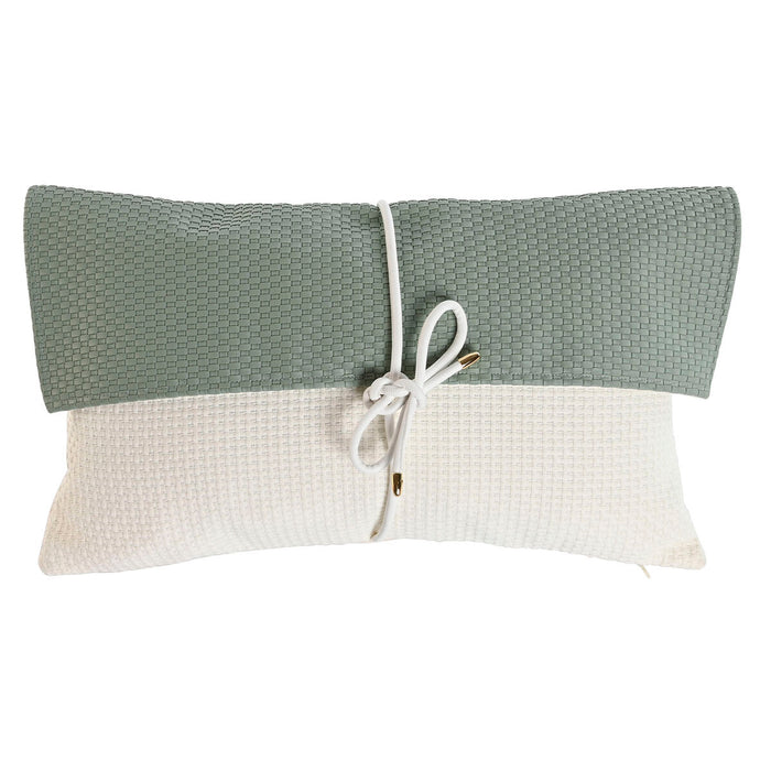 Възглавница Home ESPRIT Бял Зелен 50 x 10 x 30 cm