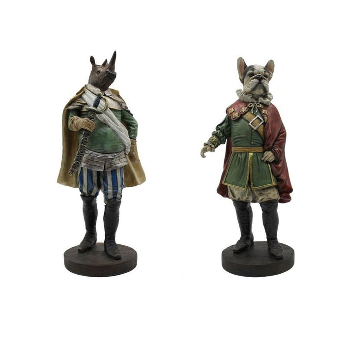 Декоративна фигурка Home ESPRIT Многоцветен 20 x 15 x 42 cm (2 броя)