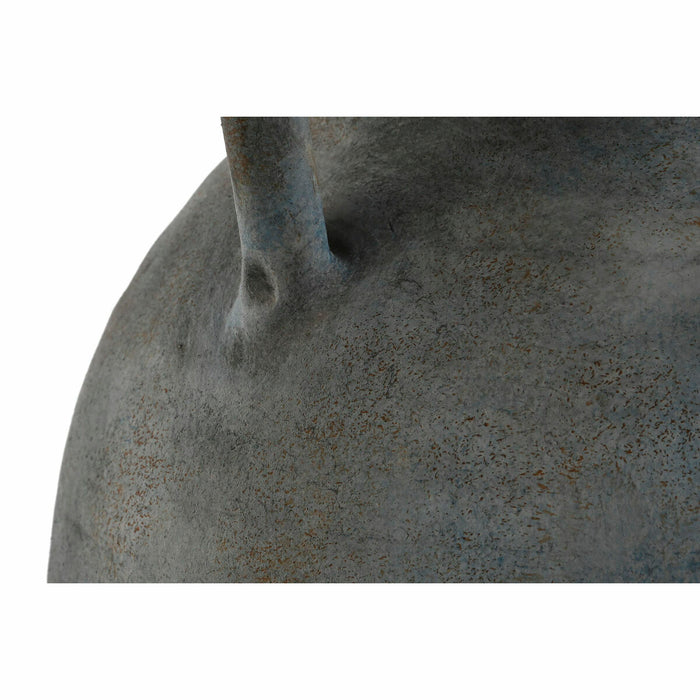 Ваза Home ESPRIT Син Сив теракота Ориенталски 33 x 33 x 69 cm