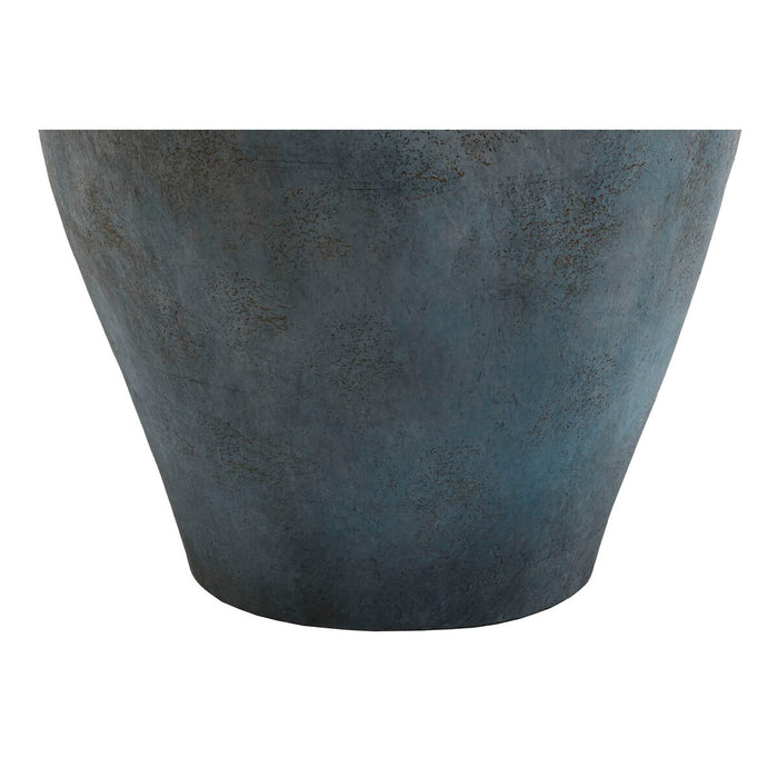 Ваза Home ESPRIT Син Сив теракота Ориенталски 25 x 25 x 44 cm
