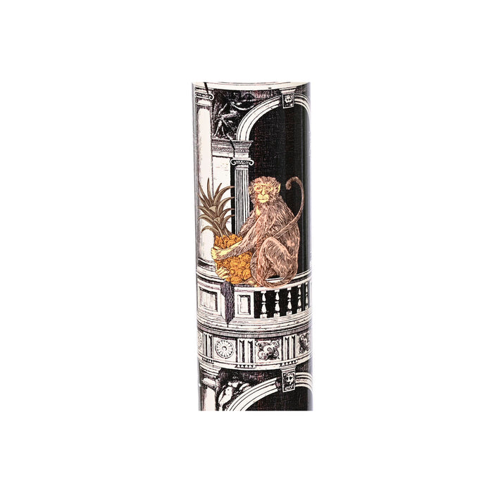 Лампион Home ESPRIT Бял Черен Златен Метал Порцелан полипропилен 25 x 25 x 166 cm