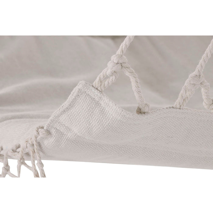 Aiatool Home ESPRIT Бял Естествен Памук Дървен 90 x 50 x 130 cm