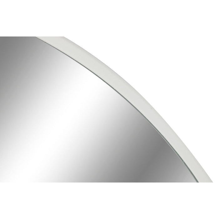 Стенно огледало Home ESPRIT Бял Метал Огледало Модерен 100 x 2 x 100 cm
