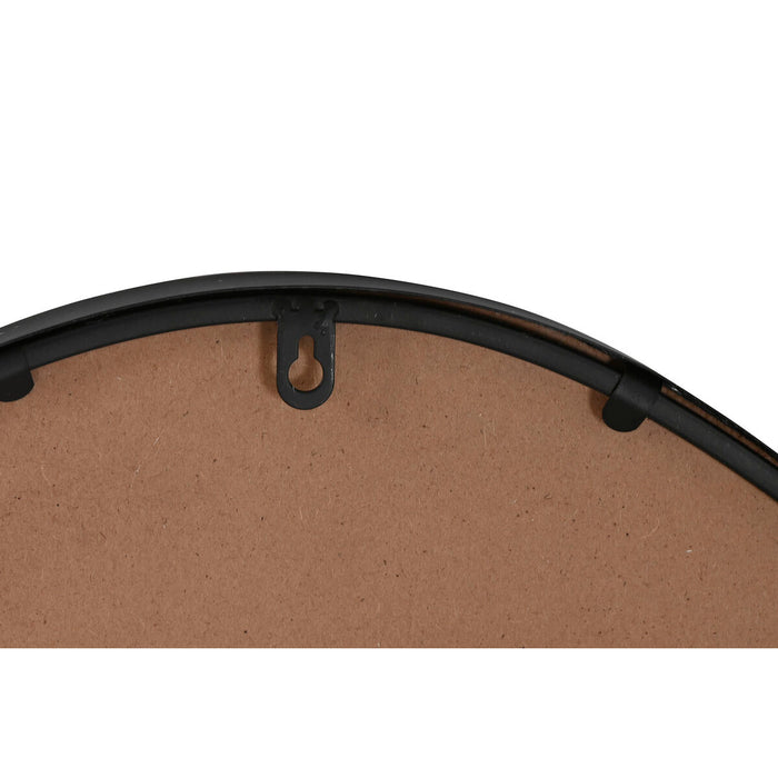 Стенно огледало Home ESPRIT Черен Метал Огледало Модерен 60 x 2,5 x 78 cm