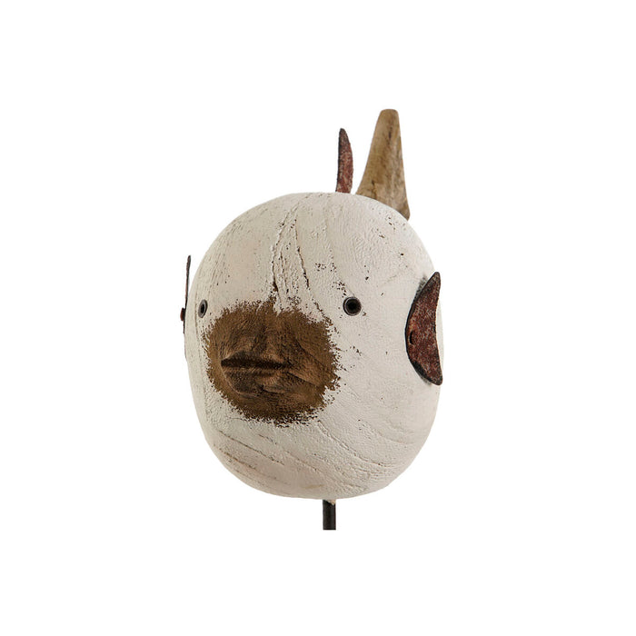 Декоративна фигурка Home ESPRIT Бял Естествен Риба 17 x 8 x 27,3 cm