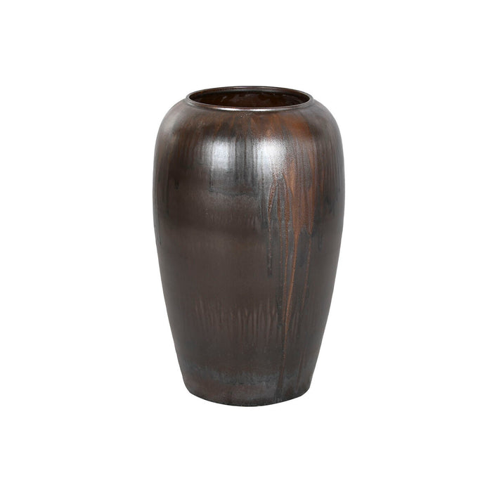 Ваза Home ESPRIT Тъмно сив Керамика 38 x 38 x 60 cm