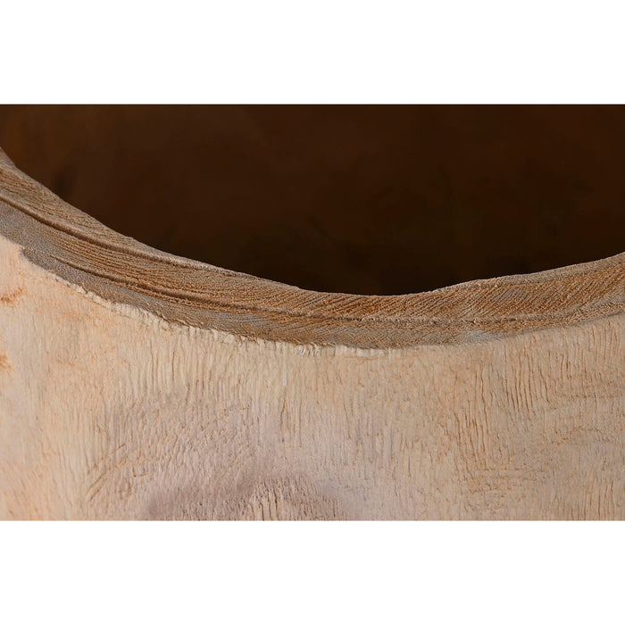 Саксия Home ESPRIT Естествен Дърво от пауловния 32 x 32 x 69 cm
