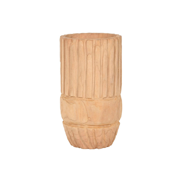 Саксия Home ESPRIT Естествен Дърво от пауловния 28 x 28 x 50 cm