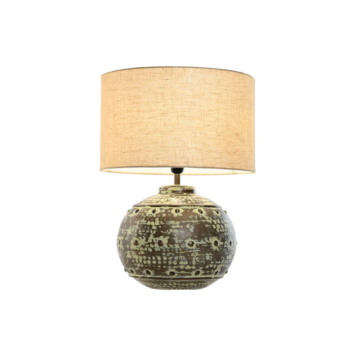 Настолна лампа Home ESPRIT Бежов Мед Алуминий 50 W 220 V 40 x 40 x 55 cm