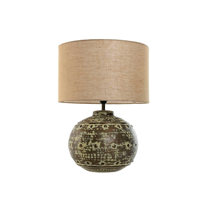 Настолна лампа Home ESPRIT Бежов Мед Алуминий 50 W 220 V 40 x 40 x 55 cm