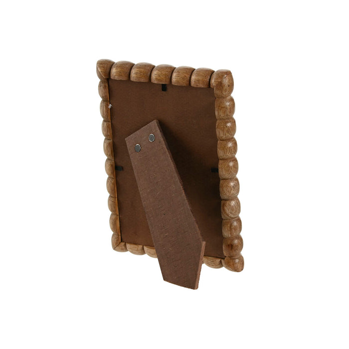 Рамка за снимки Home ESPRIT Кафяв Кристал Дърво манго Естествен Топки Град