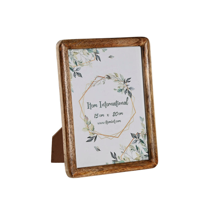 Рамка за снимки Home ESPRIT Кафяв Кристал Дърво манго Естествен