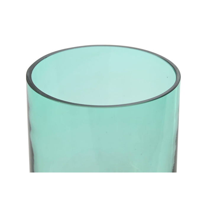 Ваза Home ESPRIT Двуцветен Кристал 10 x 10 x 21 cm