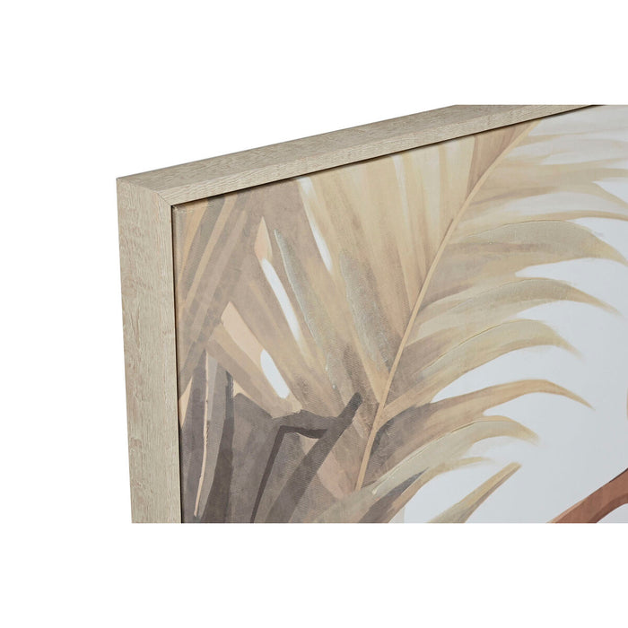Картина Home ESPRIT Зелен Бежов chica Град 100 x 3,5 x 100 cm (2 броя)
