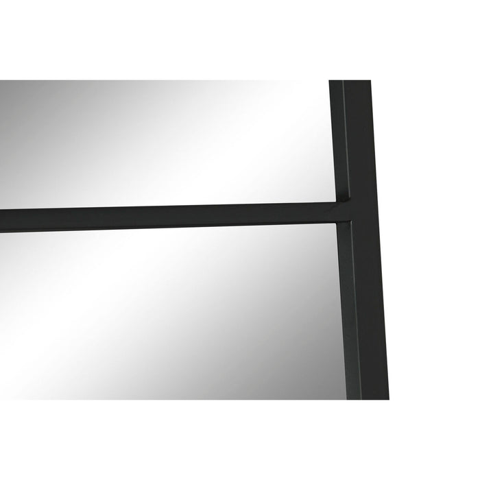 Стенно огледало Home ESPRIT Черен 90 x 2 x 180 cm