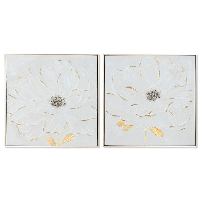 Пластно Home ESPRIT полистирен Пластно 62 x 4,5 x 62 cm