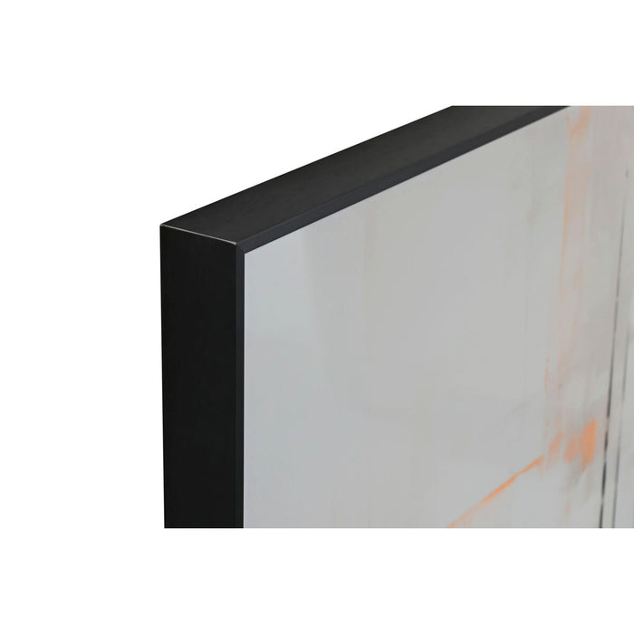 Картина Home ESPRIT Син Бял Абстрактен Град 80 x 3,5 x 120 cm (2 броя)