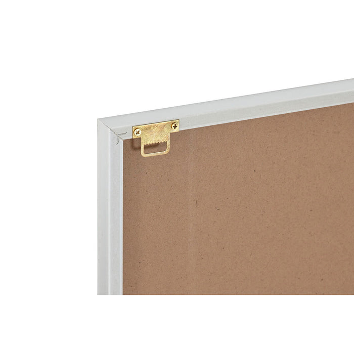 Картина Home ESPRIT Жълт Син Пластно 30 x 1,8 x 40 cm (4 броя)