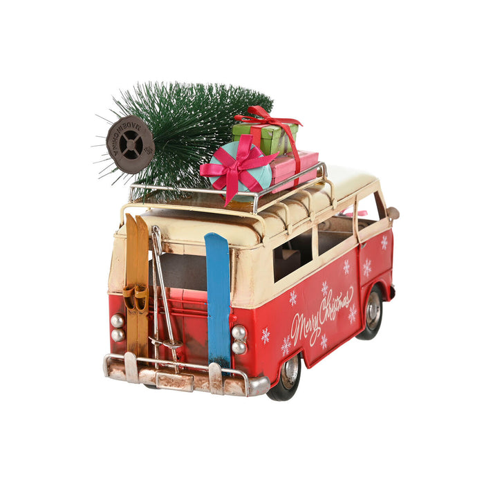 Коледна Украса Home ESPRIT Червен Зелен 27 x 12 x 20 cm (2 броя)