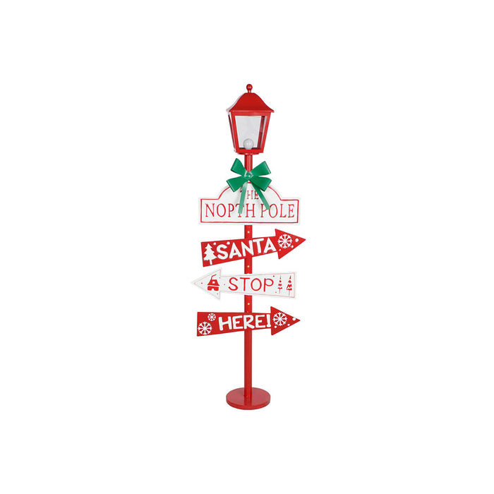 Latern Home ESPRIT Червен Метал 54,5 x 22 x 154 cm