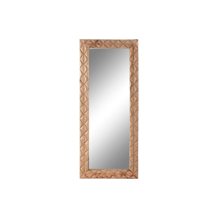 Стенно огледало Home ESPRIT Естествен Модерен 76 x 4 x 183 cm