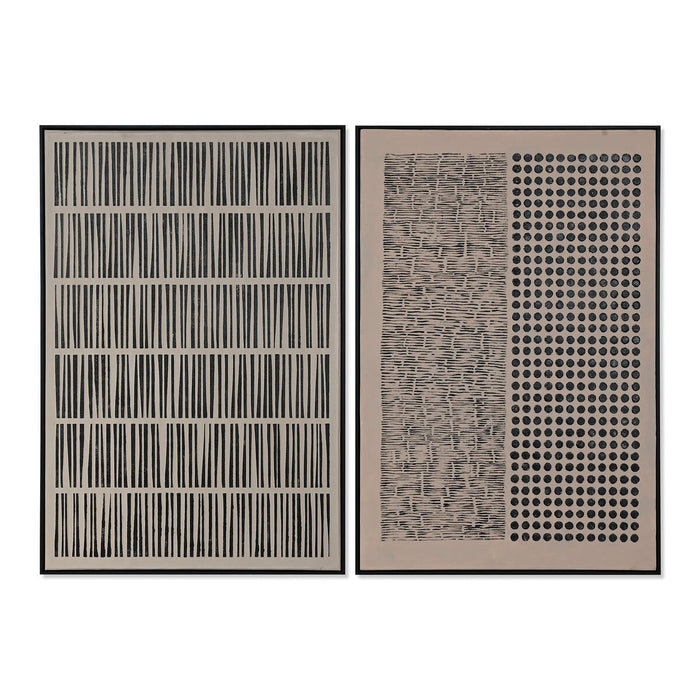 Пластно Home ESPRIT Гипс Пластно 83 x 4 x 123 cm