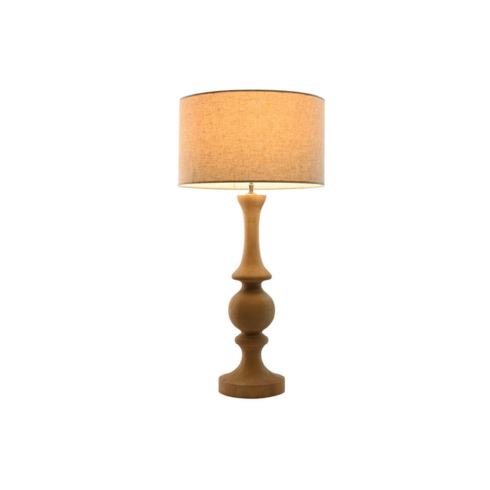 Настолна лампа Home ESPRIT Естествен Дърво манго 50 W 220 V 40 x 40 x 78 cm