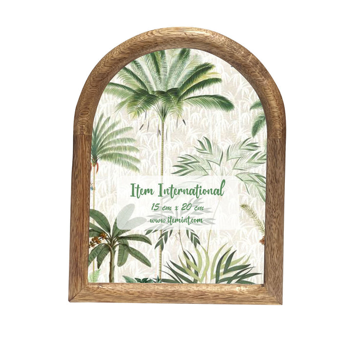 Рамка за снимки Home ESPRIT Естествен Кристал Дърво манго Тропически