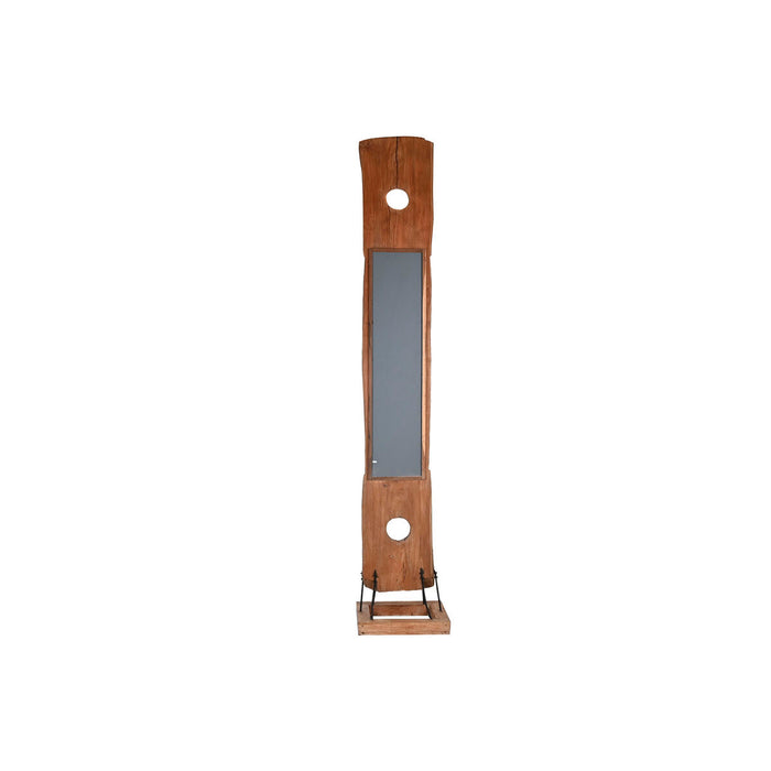 Постоянно огледало Home ESPRIT Естествен Кристал Тик 45 X 45 X 285 CM
