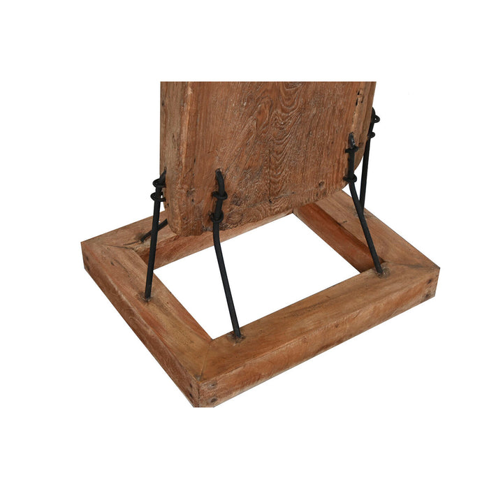 Постоянно огледало Home ESPRIT Естествен Кристал Тик 45 X 45 X 285 CM